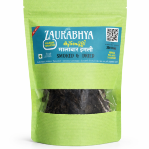 zaurabhya malabar tamarind kudam puli, smoked and dried garcinia cambogia, kerala premium oil rich, 250 gram